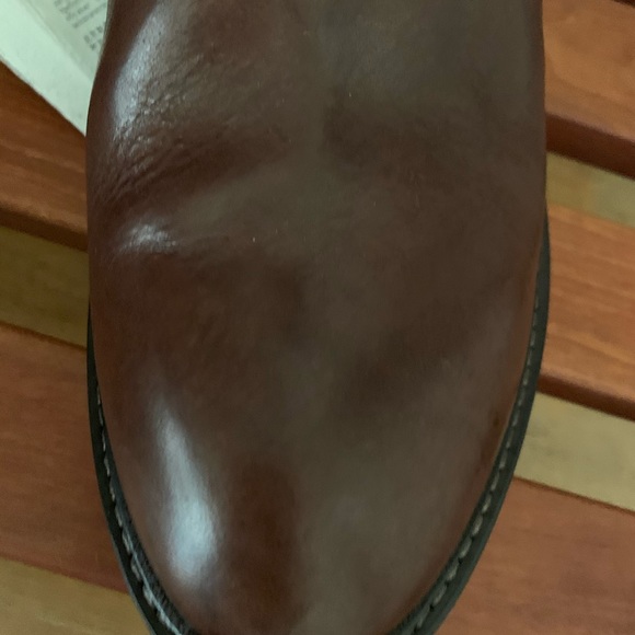 Brunello Cucinelli Leather Monili Moto Wedge boots - Picture 5 of 8